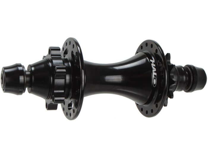 Halo DJD Bush Drive Rear Hub, (10/14mm) 32h, Black