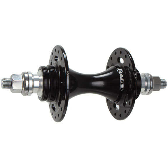 Halo Track Rear Hub, (Double Fixed) 32h, Black