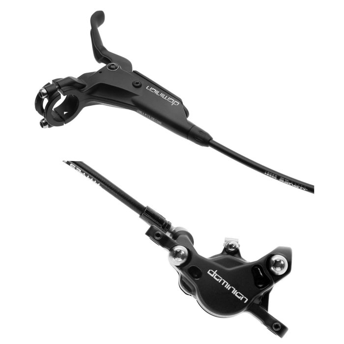 Hayes Brake Dominion T2 Disc Brake, Right/Rear, Black/Carbon