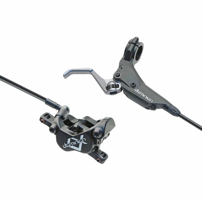 Hayes Brake Dominion SFL A4 Disc Brake, Right/Rear, Black/Gray