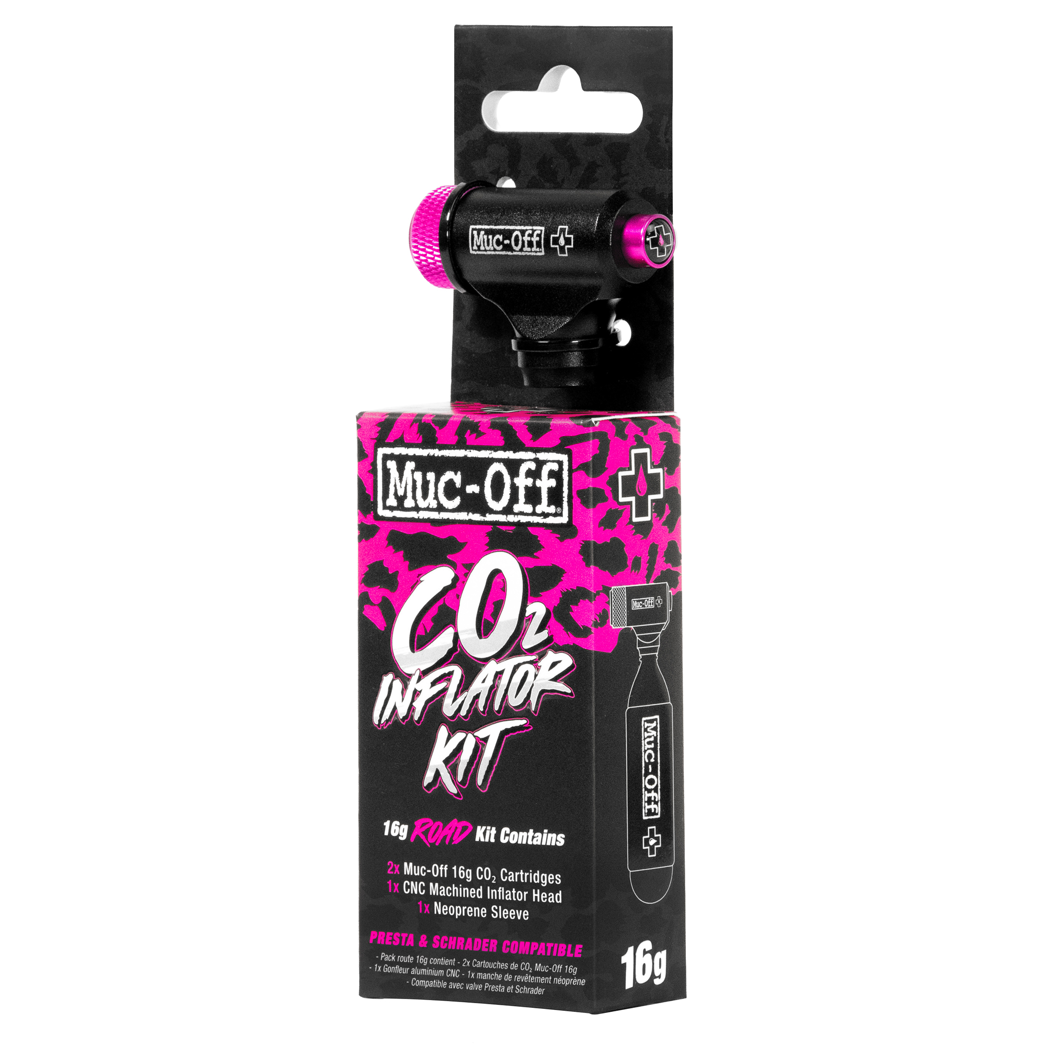 Muc-Off CO2 Inflator Kit, Road