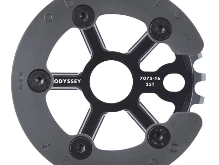 Odyssey Utility Pro Sprocket 25t, W/Guard,  Black