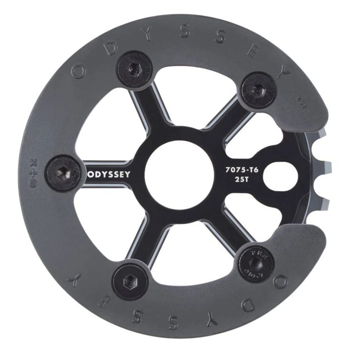 Odyssey Utility Pro Sprocket 25t, W/Guard,  Black