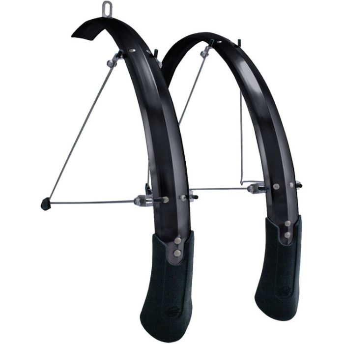 Planet Bike Cascadia ALX Wide Road Fender Set, Black