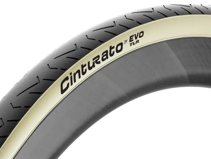 Pirelli Cinturato EVO TLR,700x28, TechWALL, Black/Cream