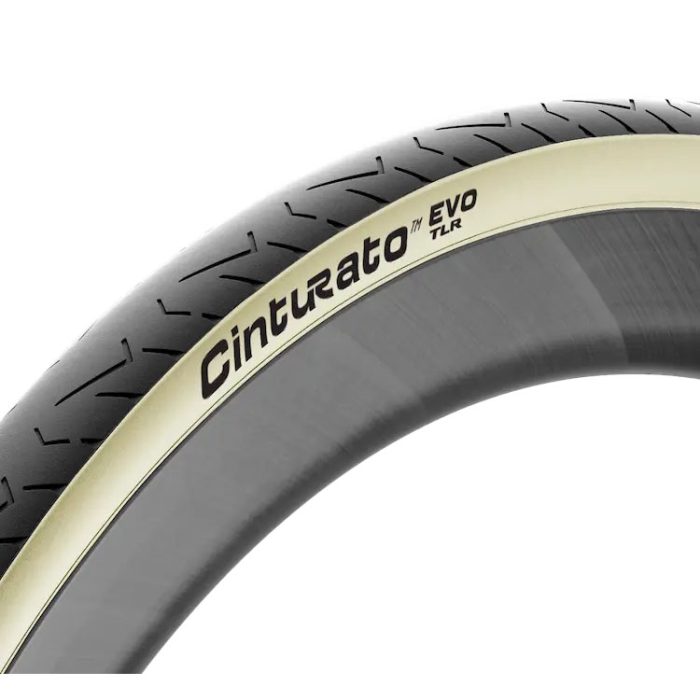 Pirelli Cinturato EVO TLR,700x28, TechWALL, Black/Cream
