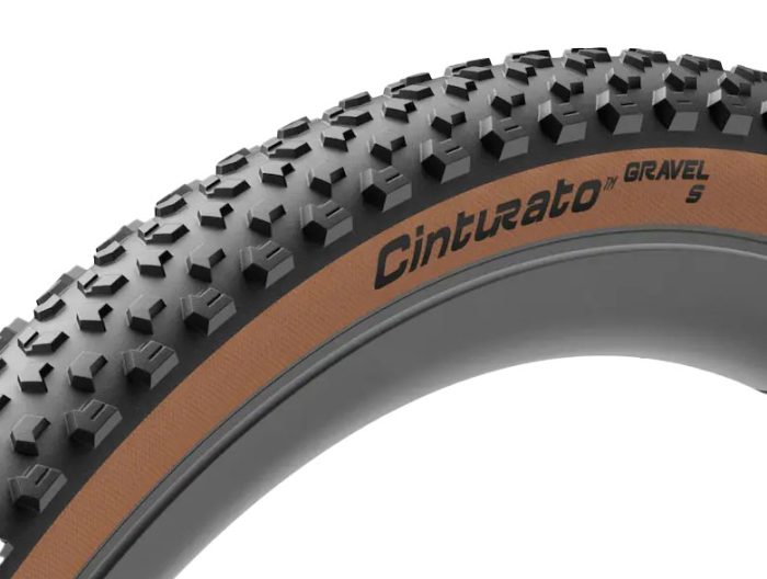 Pirelli Cinturato Gravel S,700x45, TechWALL, Classic Tan Wall