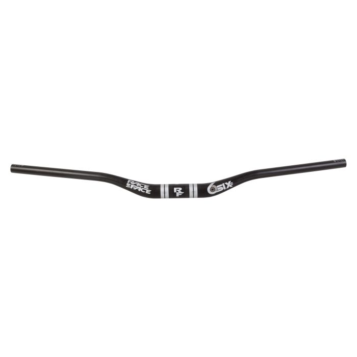 Race Face SIXC Riser Bar, (35.0) 35mm/820mm, Sil/Wht Logo