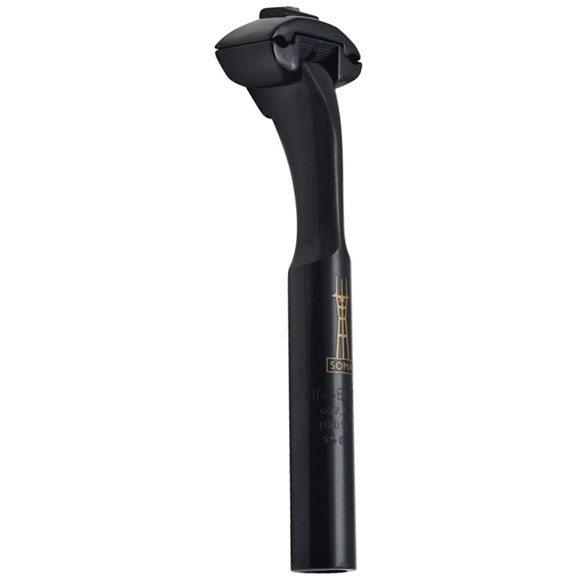 Soma Wakizashi Aero Seatpost, 27.2 x 218mm - Black
