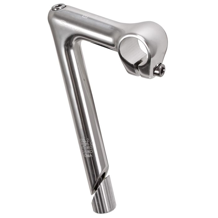 Soma Sutro Quill Stem, (25.4) 100mm - Silver