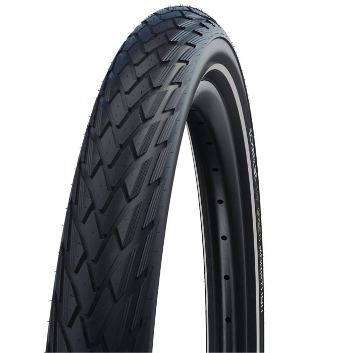 Schwalbe Green Marathon E25 Tire, 700x28, Black/Reflex