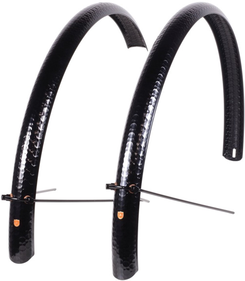 Velo Orange Hammered Fenders, Black - 45mm