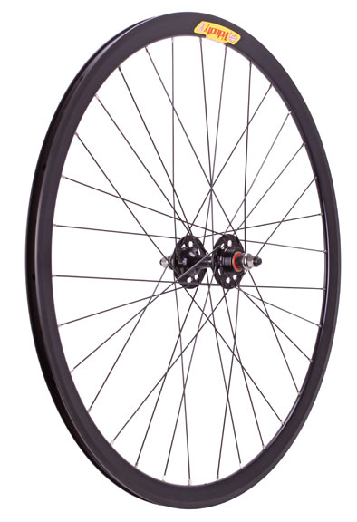 Velocity Deep-V Track Rear Wheel, 120x32 - Black