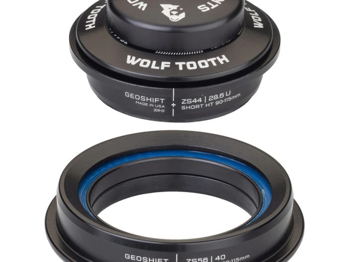Wolf Tooth Components GeoShift Headset ZS44 Upper/ZS56 Lower (Perf), Short