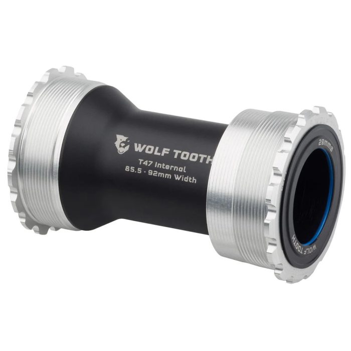 Wolf Tooth Components Bottom Bracket, T47 Internal, 29mm DUB, Raw Silver