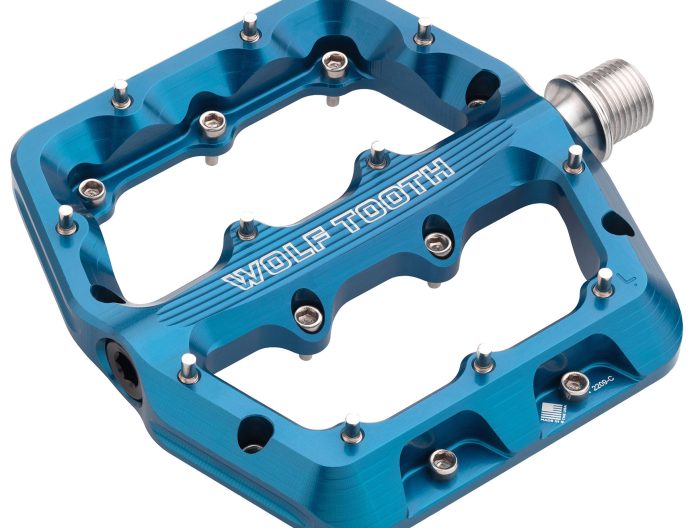 Wolf Tooth Components Waveform Platform Pedal, Small, Blue