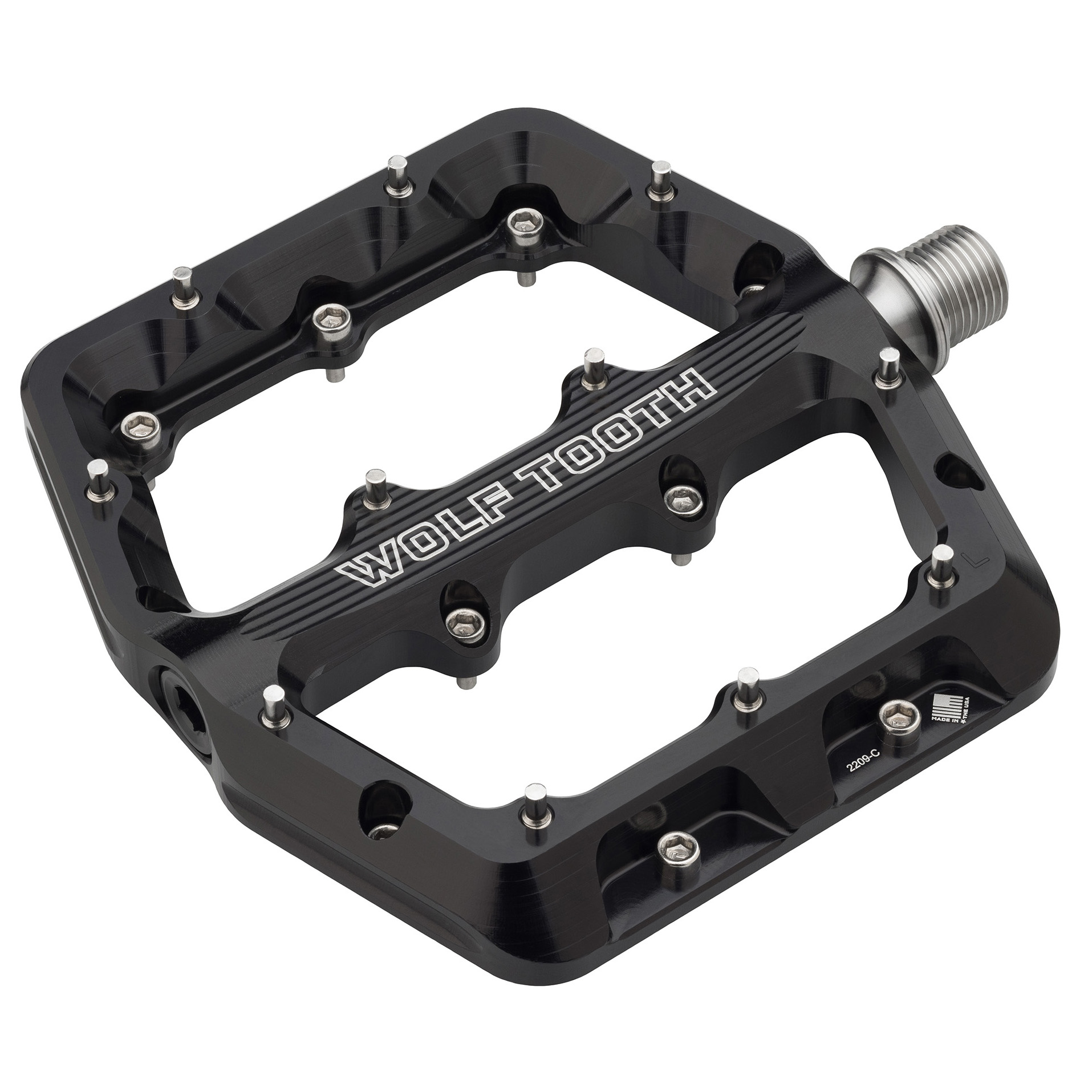Wolf Tooth Components Waveform Platform Pedal, Large, Black