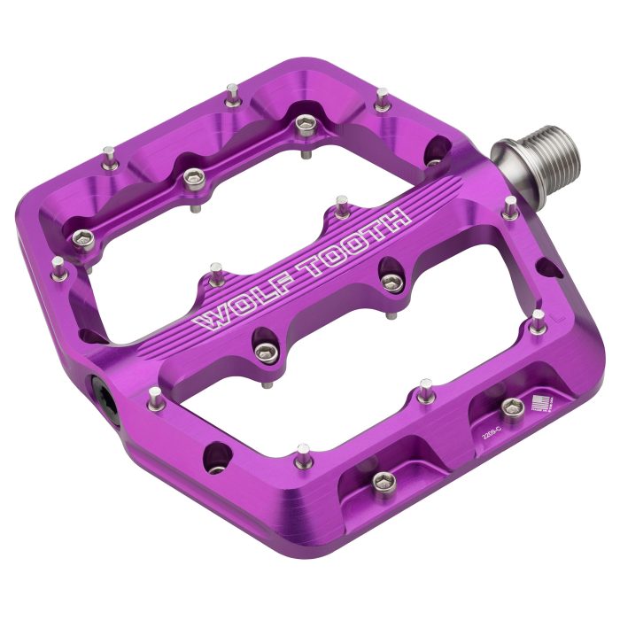 Wolf Tooth Components Waveform Platform Pedal, Large - Purple