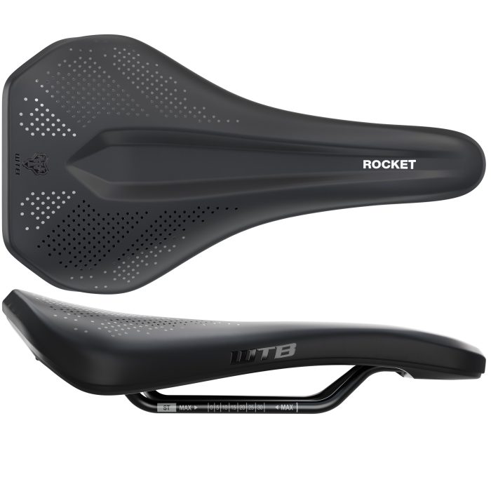 WTB Rocket Medium Steel Fusion Form Black Saddle