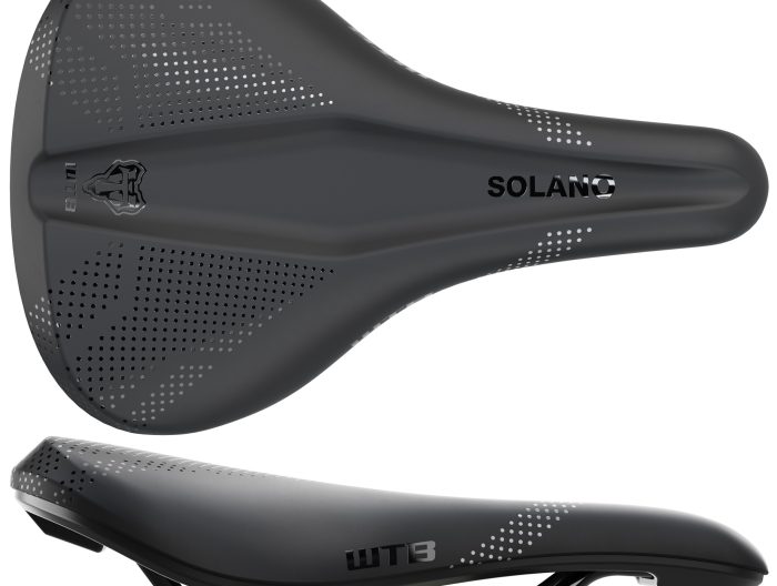 WTB Solano Wide Fusion Form Titanium Black Saddle