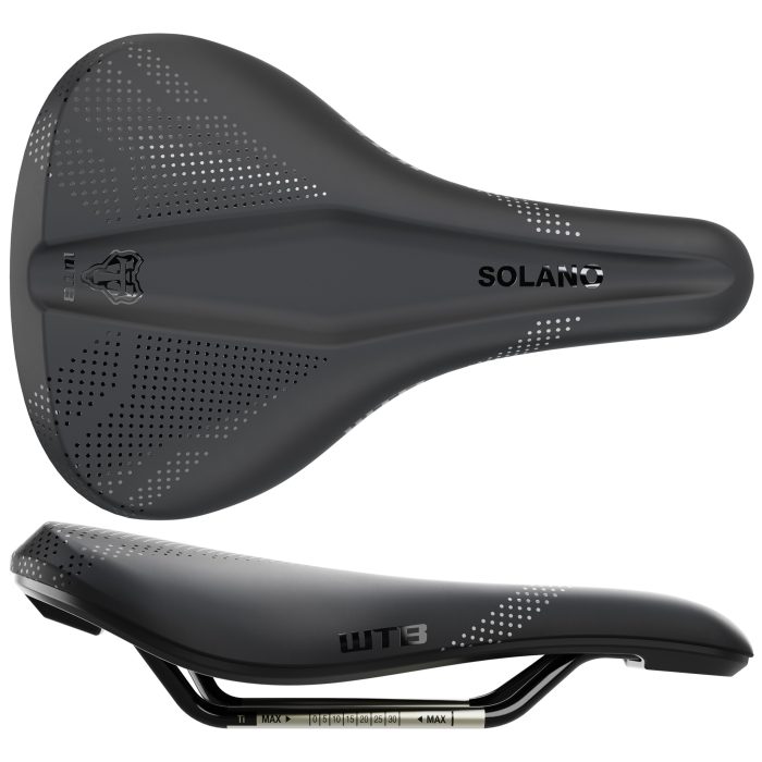 WTB Solano Wide Fusion Form Titanium Black Saddle