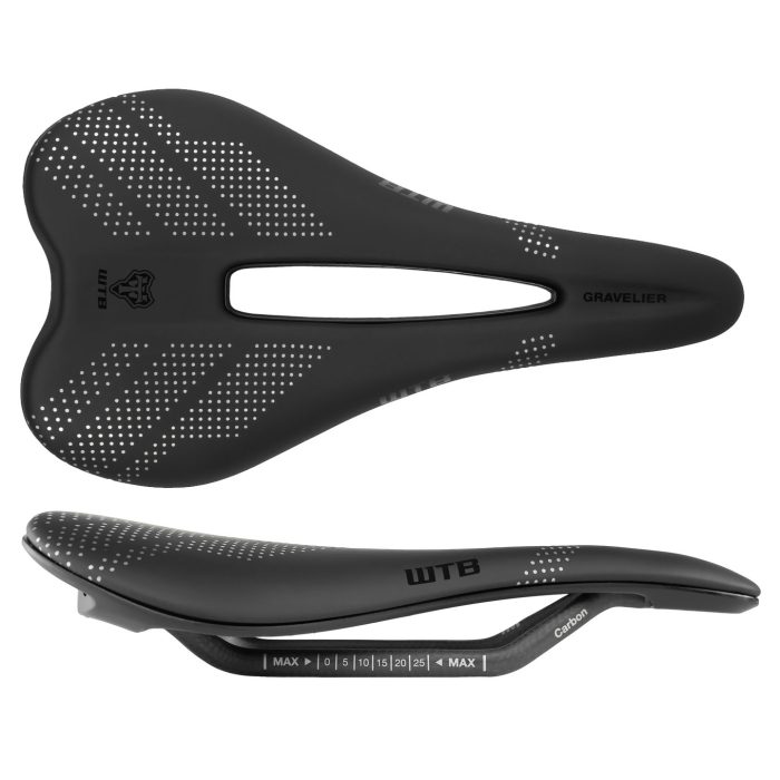 WTB Gravelier Medium Fusion Form Carbon Black Saddle