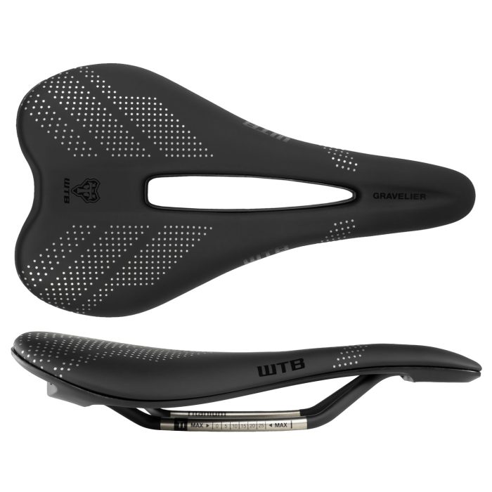WTB Gravelier Medium Fusion Form Titanium Black Saddle