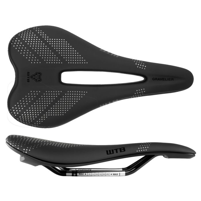 WTB Gravelier Medium Fusion Form Cromoly Black Saddle