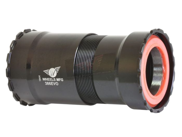 Wheels Mfg 386EVO Threaded BB, SRAM DUB, Base - Black