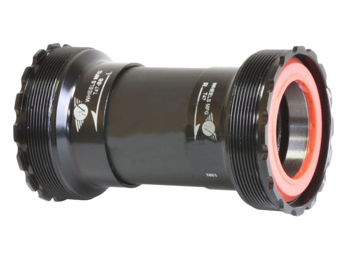 Wheels Mfg T47 Inboard Threaded BB, SRAM DUB, Base - Blk