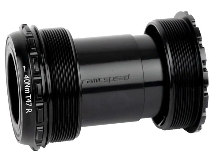 CeramicSpeed T47a Threaded BB Alpha, Gravel, SRAM, Black