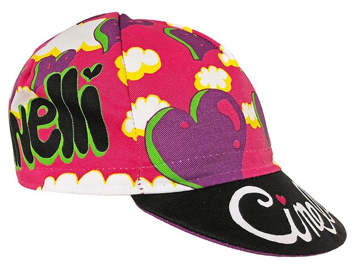 Cinelli Cycling Cap, Ana Benaroya Art, Heart