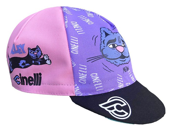 Cinelli Cycling Cap, Stevie Gee Art, Alley Cat