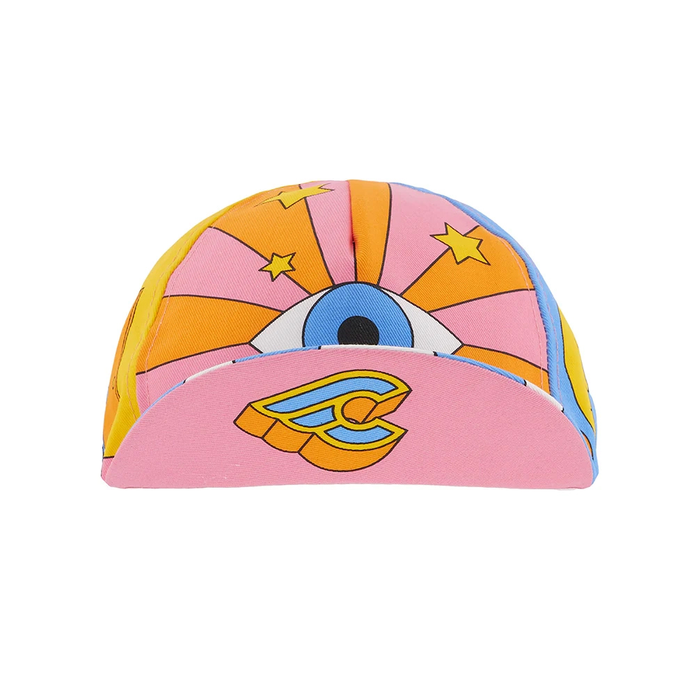 Cinelli Cycling Cap, Explorer Gabe Alcala Planets, Mix - Imagen 2