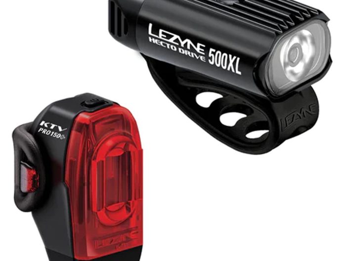 Lezyne Hecto Drive 500XL and KTV Drive Pro Light Pair  NLA