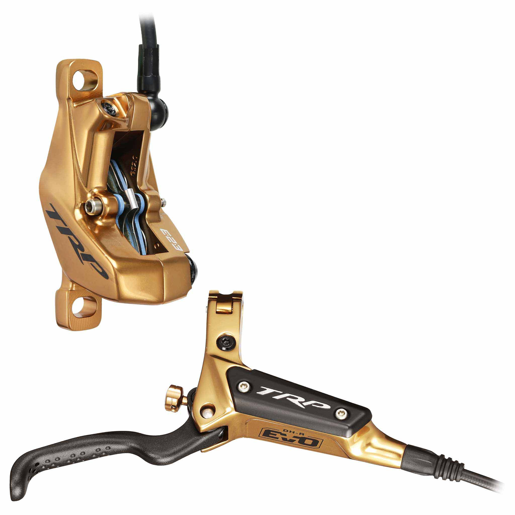 TRP DHR EVO Disc Brake, Front/Left - Gold (HD-M846)