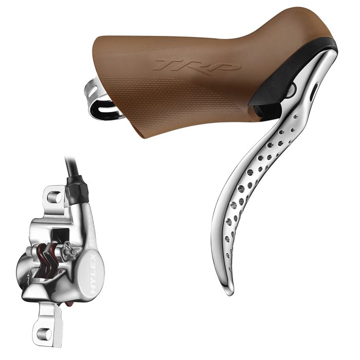 TRP Hylex RS Disc Brake, Left/Front, FM, Silver NLS