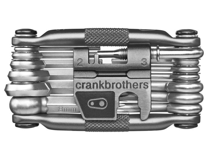 Crankbrothers Multi-19 Mini Tool with Flask, Nickel