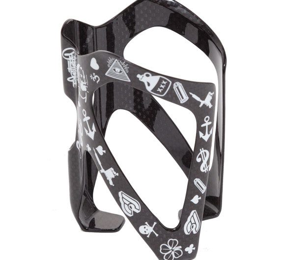 Cinelli Mike Giant Harry's Carbon Fiber Bottle Cage, Black