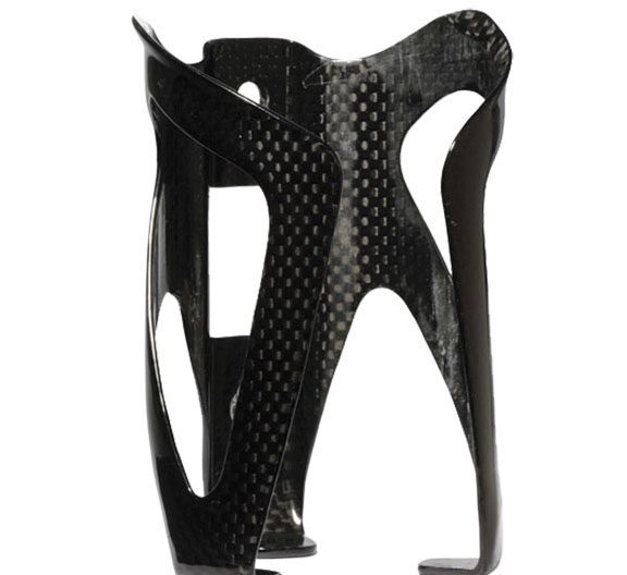 Cinelli Harry's Carbon Fiber Bottle Cage, Clear Carbon NLS