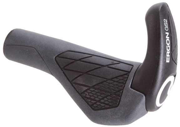Ergon GS2 Grips, 90mm Composite Bar End, Small  NLA>