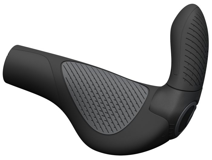 Ergon GP3 Evo Grips, Large, Black/Gray