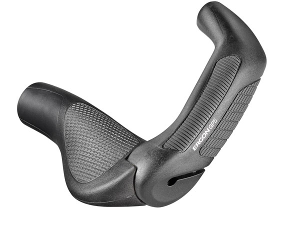 Ergon GP5 grips, 210mm Composite Bar End, Small  NLA>