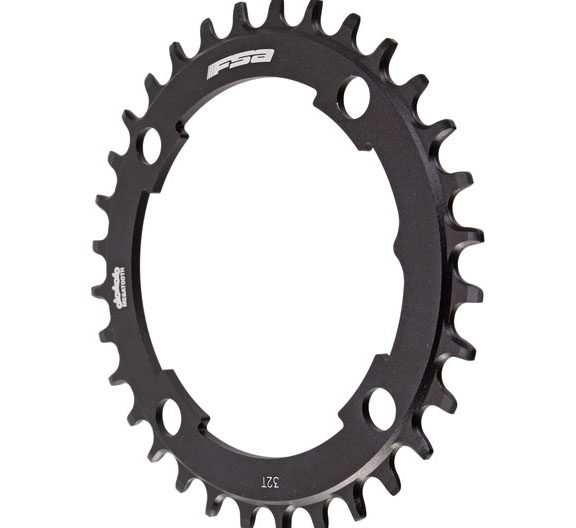 FSA Megatooth 1x10/11sp Chainring, 104BCDx32T, Blk