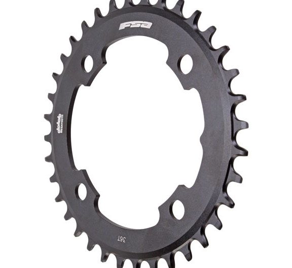 FSA Megatooth 1x10/11sp Chainring, 104BCDx36T, Blk