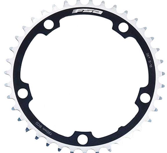 FSA Pro Road Chainring, 110BCDx36T Blk/Sil, N-10/11