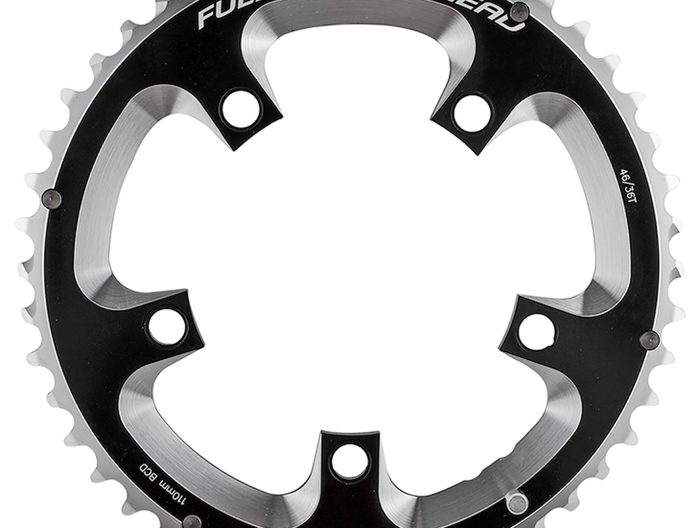 FSA Super Road Chainring, 110BCDx46T Blk N-10/11
