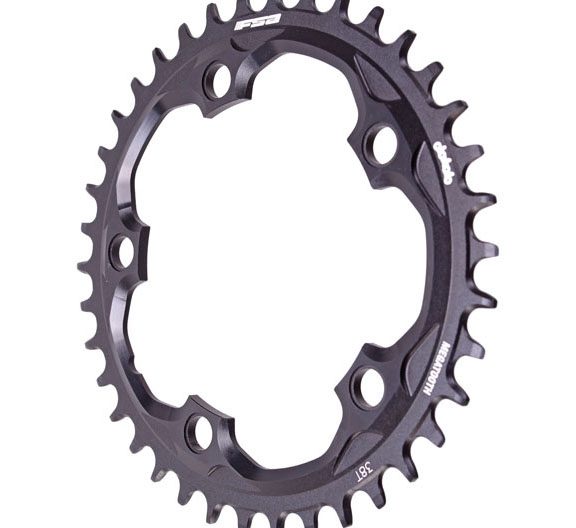 FSA Megatooth Chainring, 5x110mm, 38T, 1x10/11sp, Black