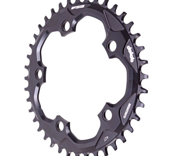 FSA Megatooth Chainring, 5x110mm, 40T, 1x10/11sp, Black