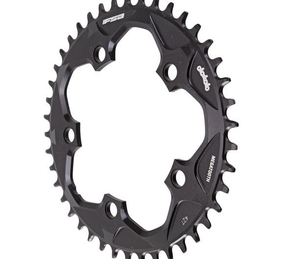 FSA Megatooth Chainring, 5x110mm, 42T,1x10/11sp, Black